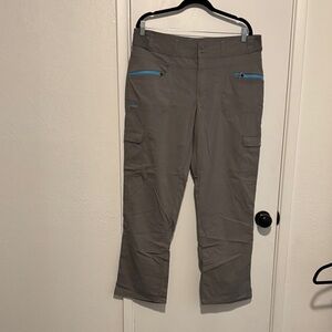Cabellas Womens Gray Pants with Blue Accents